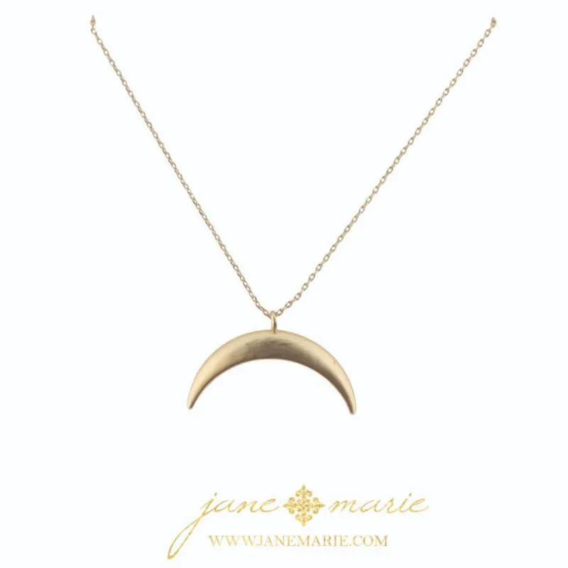 16" Gold Horn, Gold Chain Necklace, 3" Ext. sold by Charming Charlie