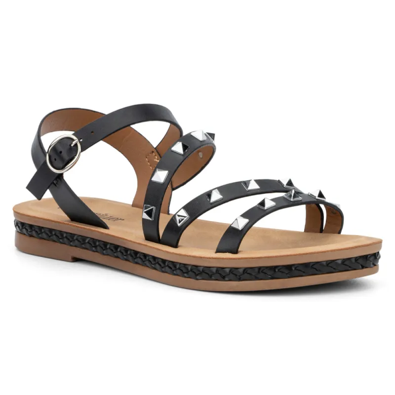 Alana Studded Sandal sold by Charming Charlie
