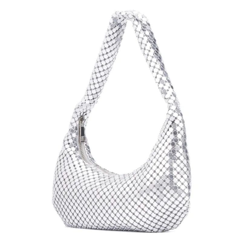 Women's Leann Plated Mesh Evening Bag sold by Charming Charlie
