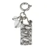 Antique Silver "Love" Artisan Phrase Charm sold by Charming Charlie