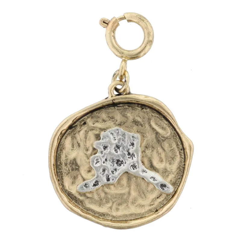 2-Tone State Charm - Alaska sold by Charming Charlie