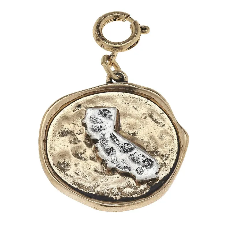2-Tone State Charm - California sold by Charming Charlie