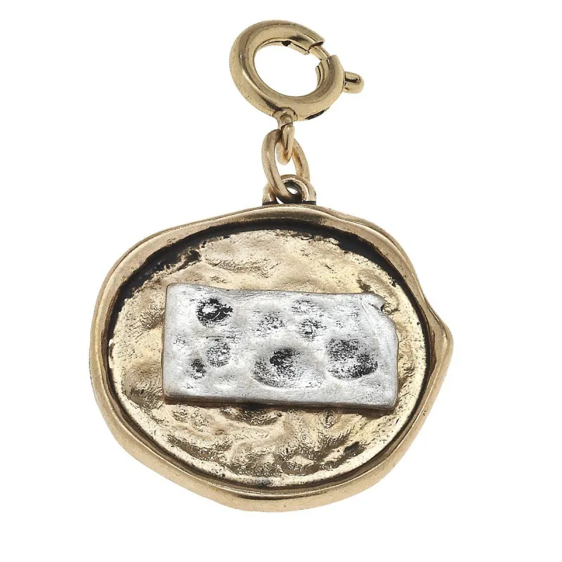 2-Tone State Charm - Kansas sold by Charming Charlie