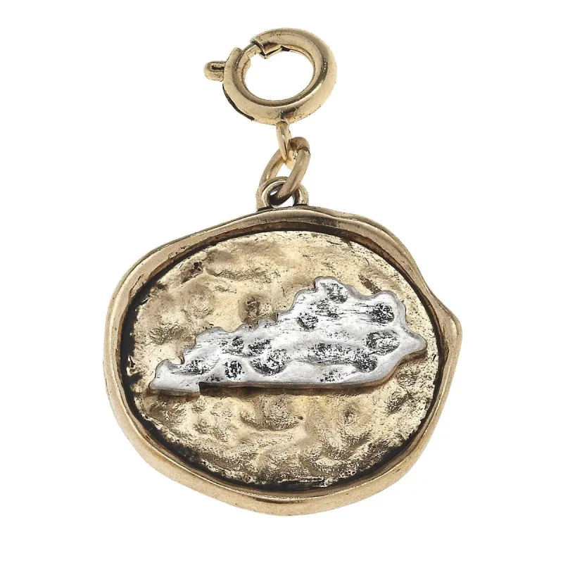 2-Tone State Charm - Kentucky sold by Charming Charlie