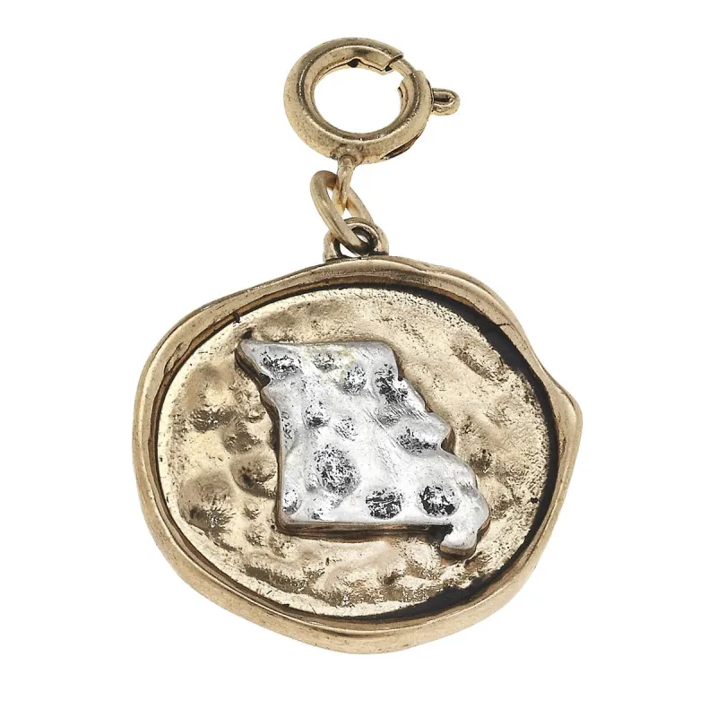2-Tone State Charm - Missouri sold by Charming Charlie