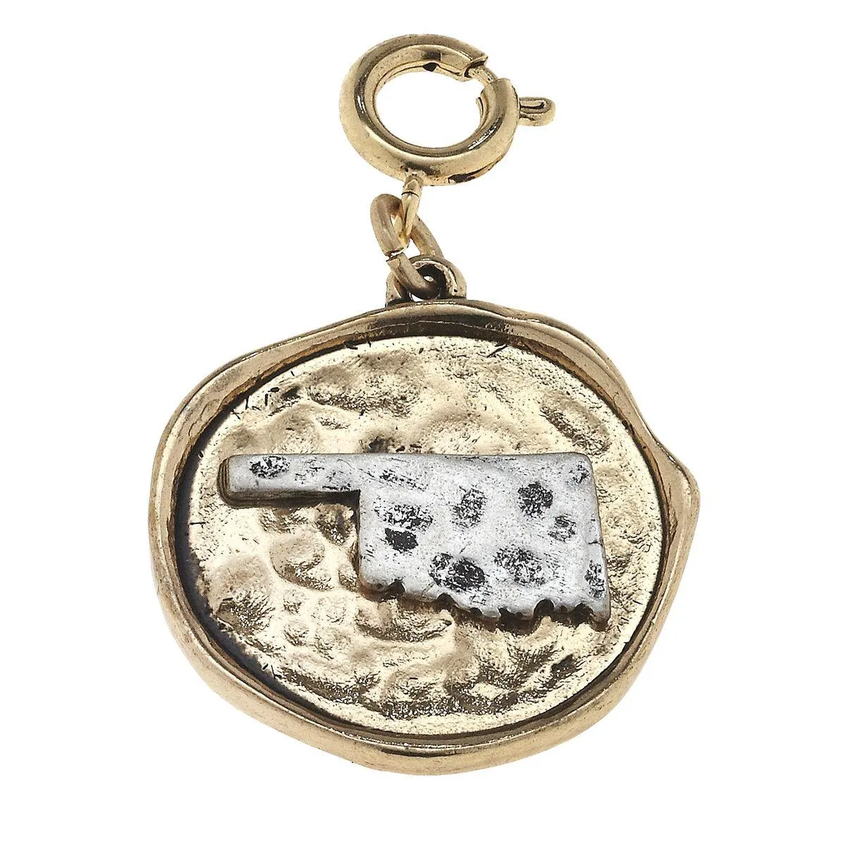 2-Tone State Charm - Oklahoma sold by Charming Charlie