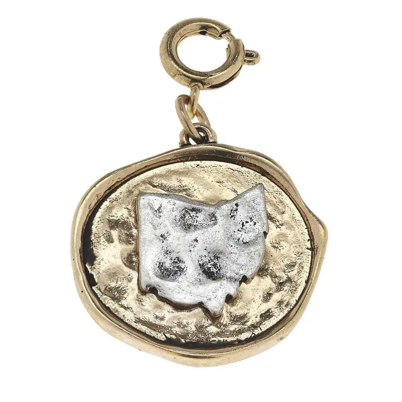 2-Tone State Charm - Ohio sold by Charming Charlie