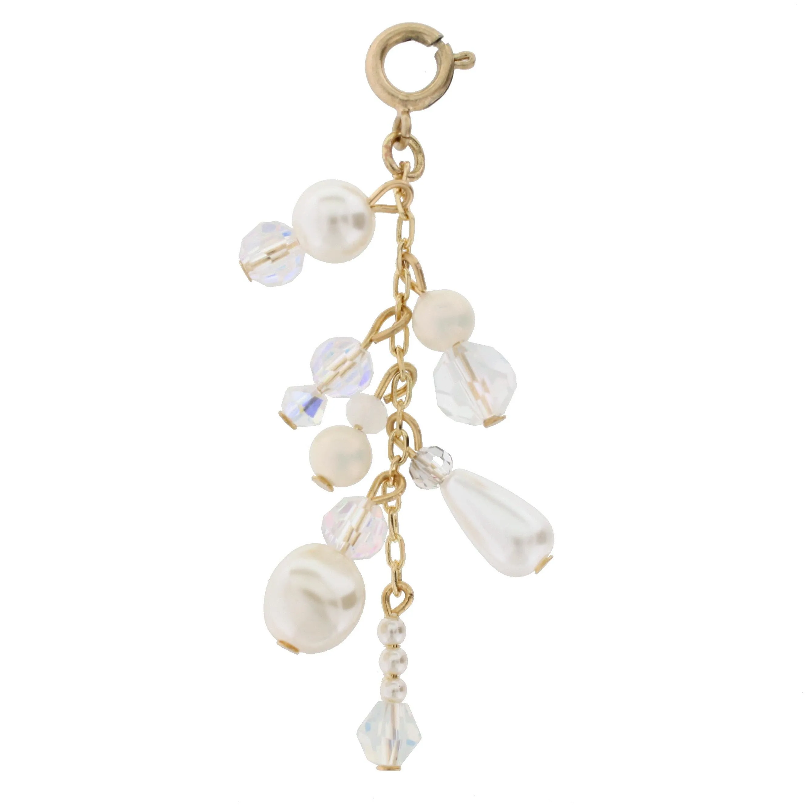 Antique Gold and Ivory Dangle Charm sold by Charming Charlie