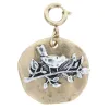 2-Tone Out On a Limb Bird Charm sold by Charming Charlie