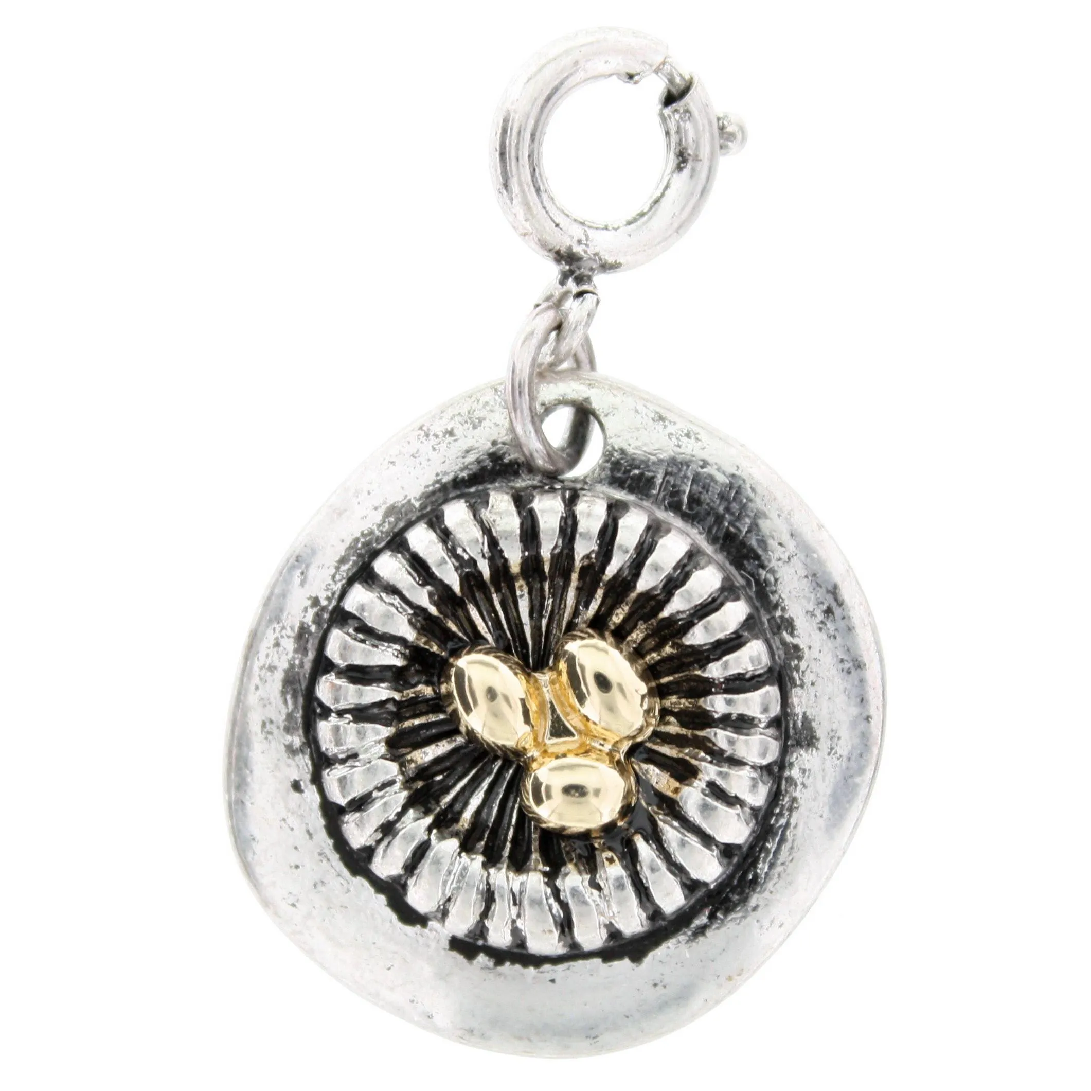 2-Tone Nest Egg Charm -3 Eggs sold by Charming Charlie