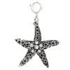 Silver 3D Starfish with Diamond Center sold by Charming Charlie