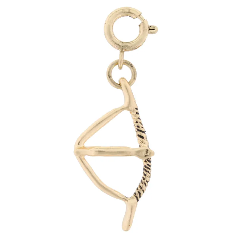 Gold Bow and Arrow Charm sold by Charming Charlie