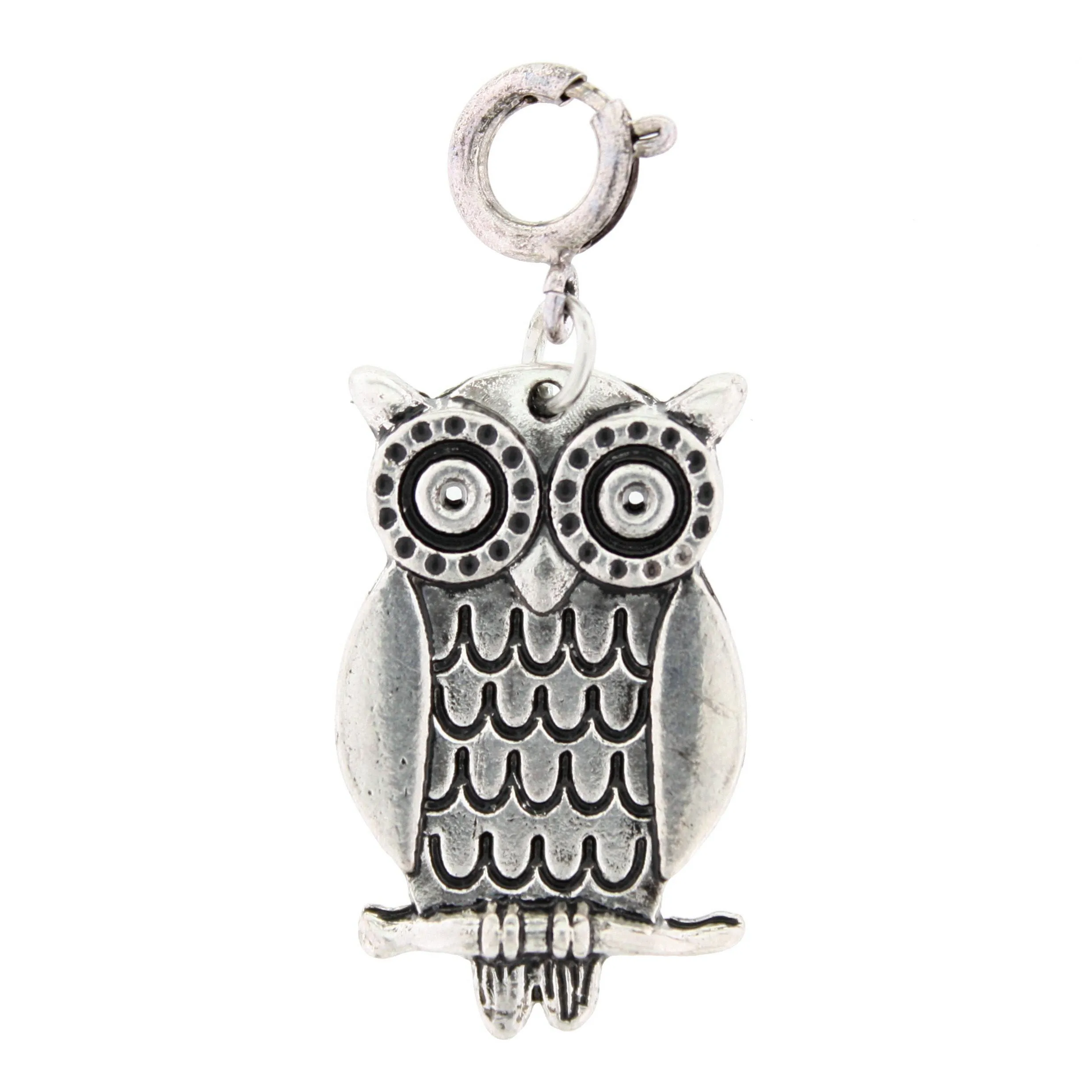 Silver Owl Charm sold by Charming Charlie