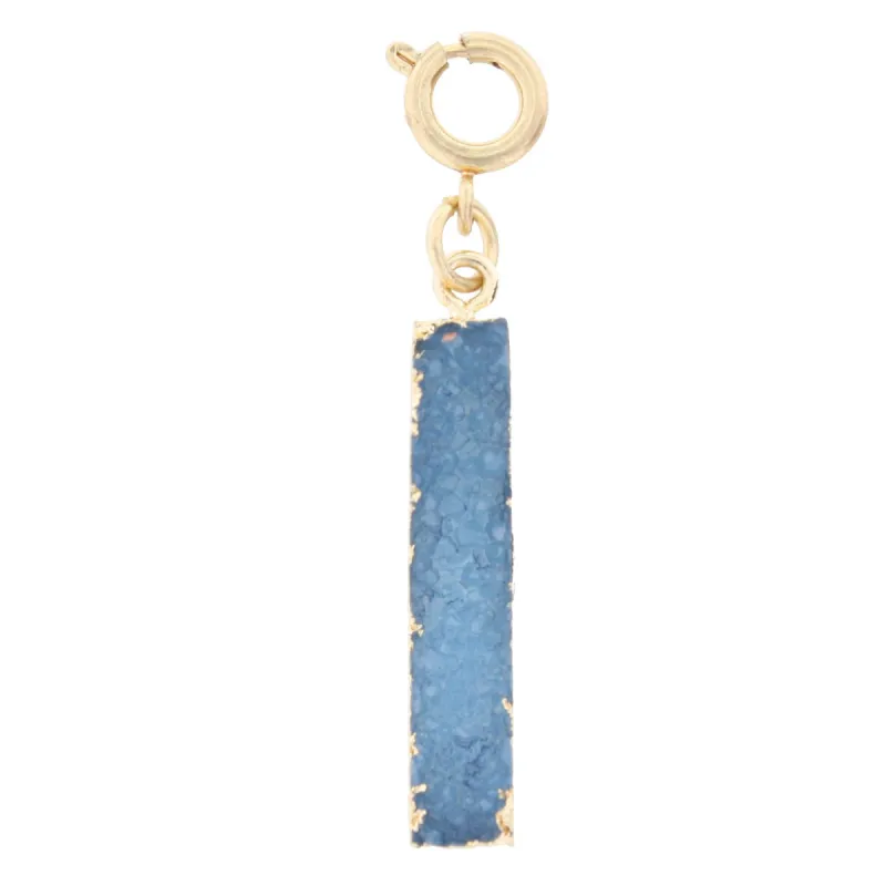 Montana Blue Druzy Charm sold by Charming Charlie
