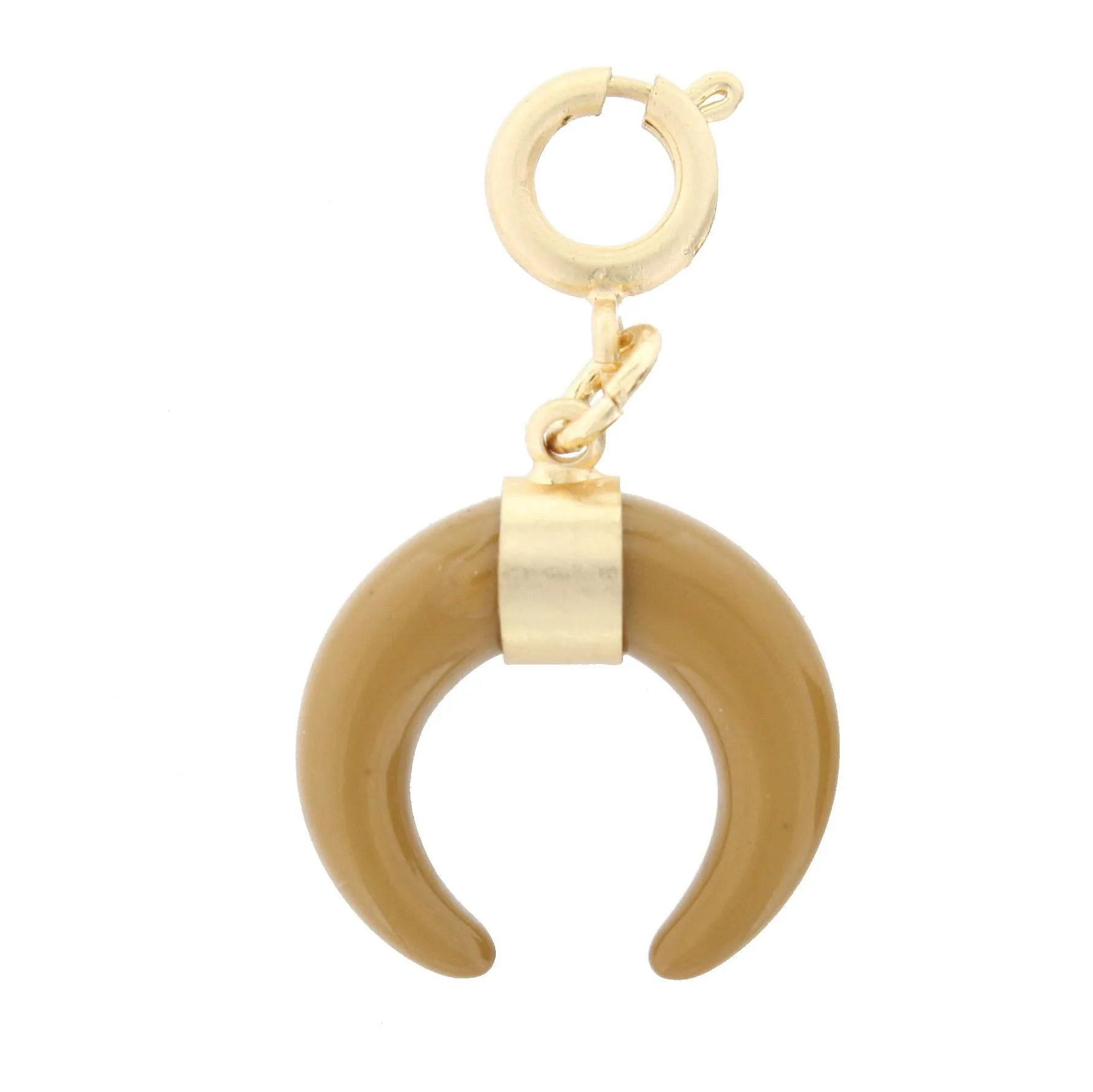 Brown Double Horn Charm sold by Charming Charlie