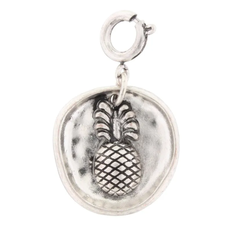 Silver Pineapple Charm sold by Charming Charlie