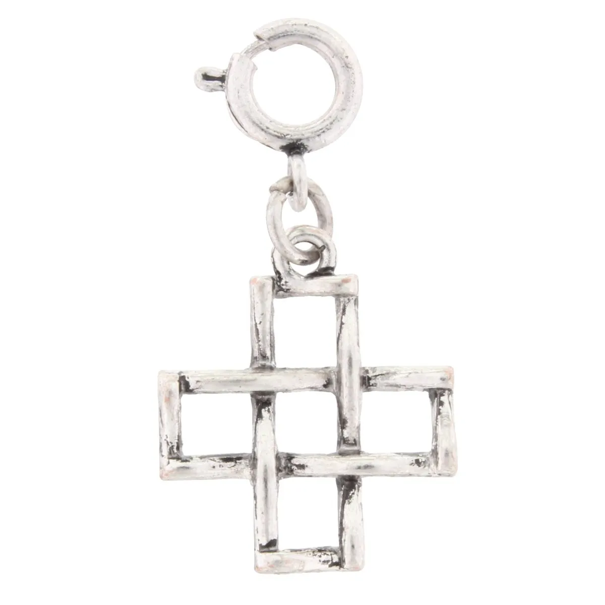 Silver Intertwined Cross Charm sold by Charming Charlie