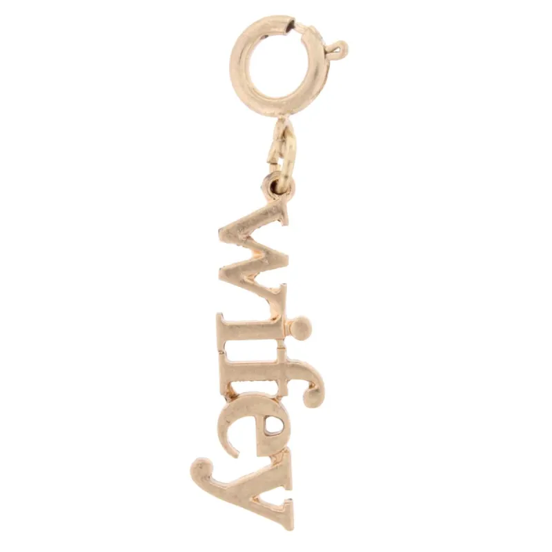Wifey Charm sold by Charming Charlie