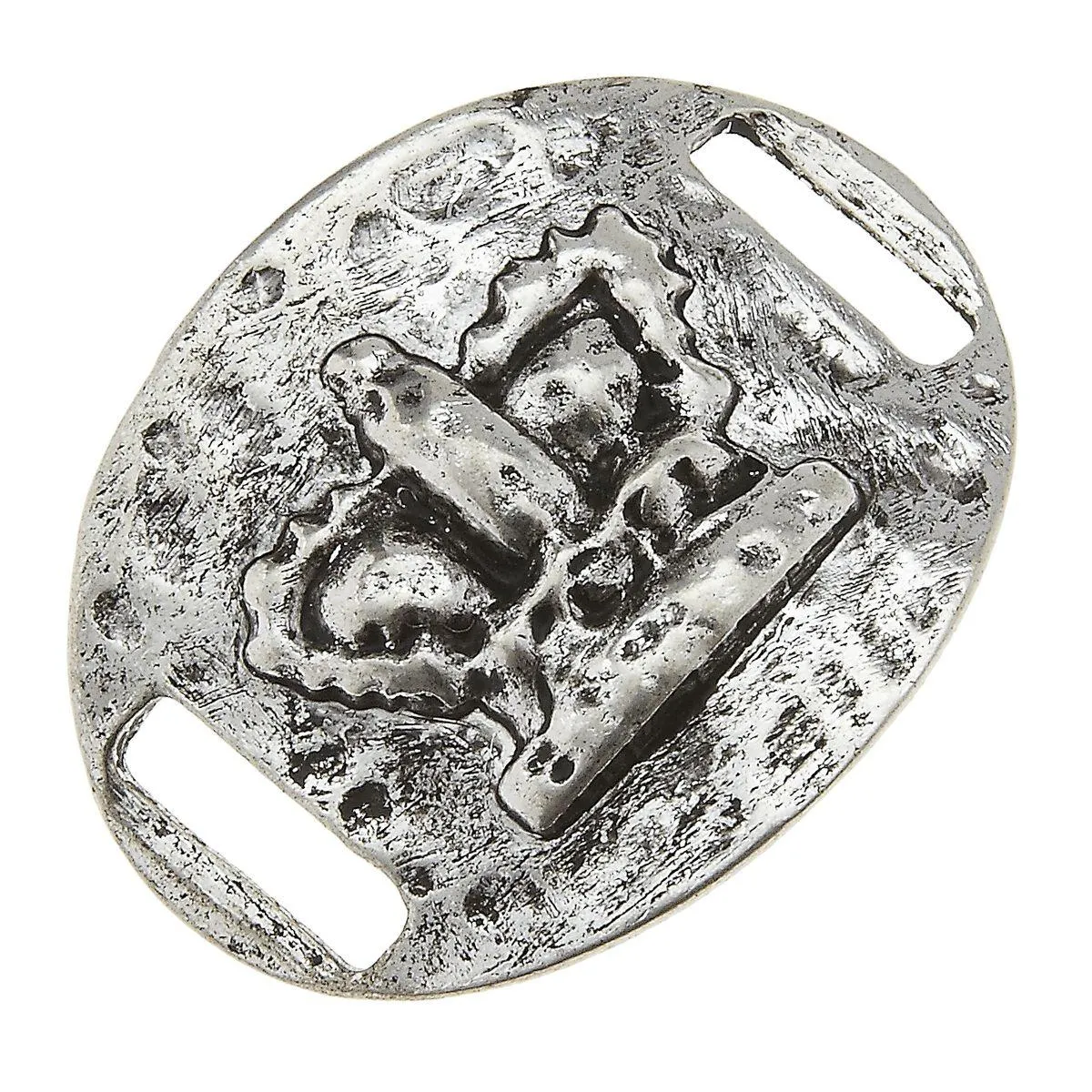 Antique Silver Crown Slide sold by Charming Charlie