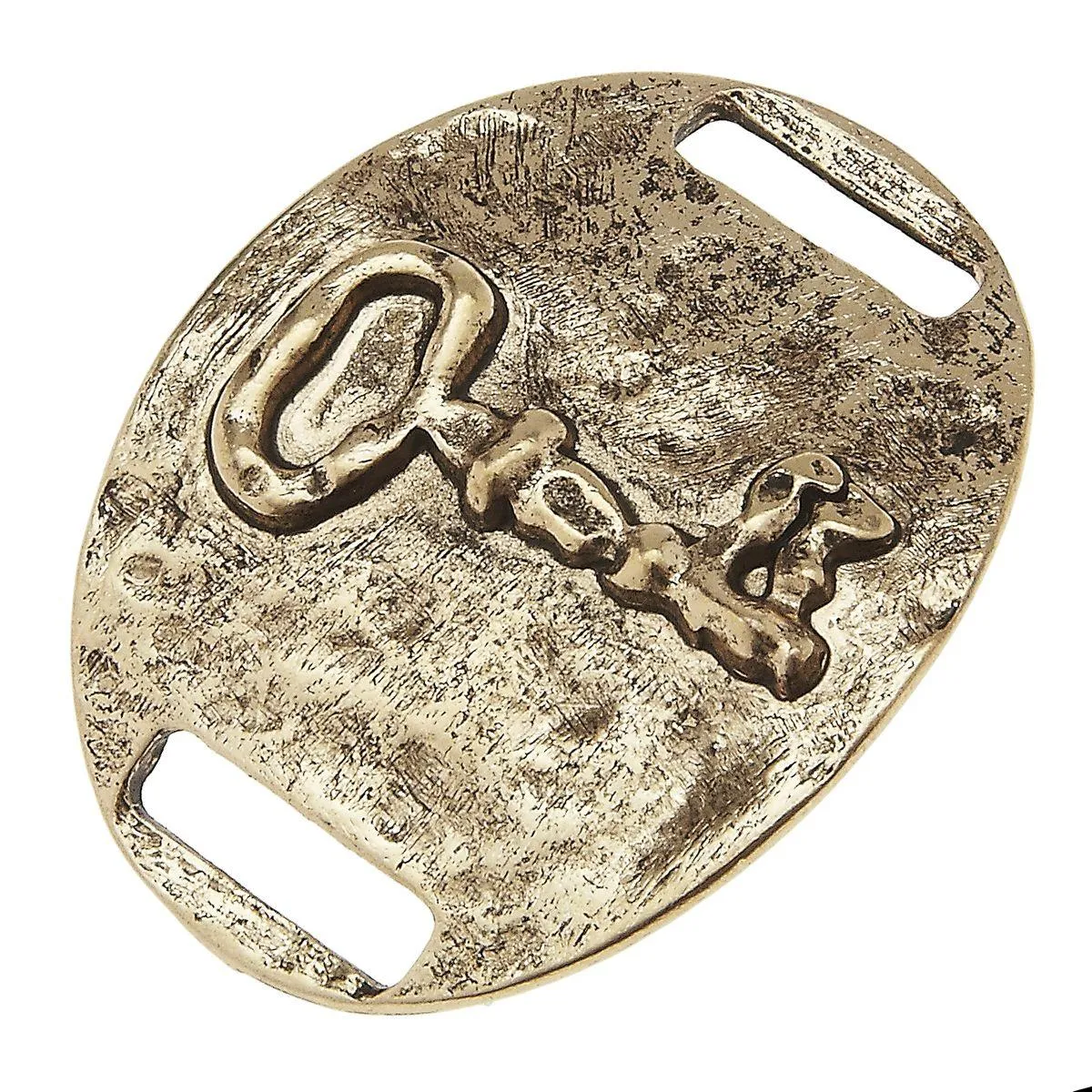 Antique Gold Key Slide sold by Charming Charlie