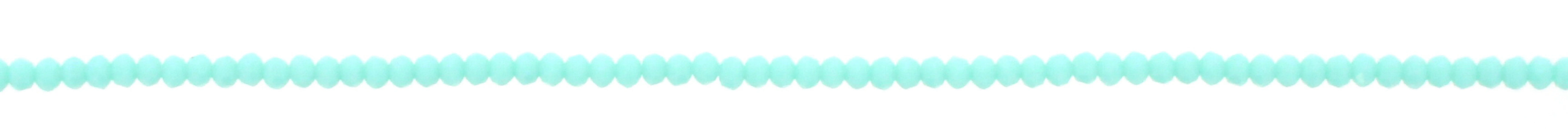 18" Sky Blue Beaded Delicate Layering Necklace, 3" Ext sold by Charming Charlie