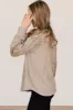 Sequin Round Neck Long Sleeve T-Shirt sold by Charming Charlie