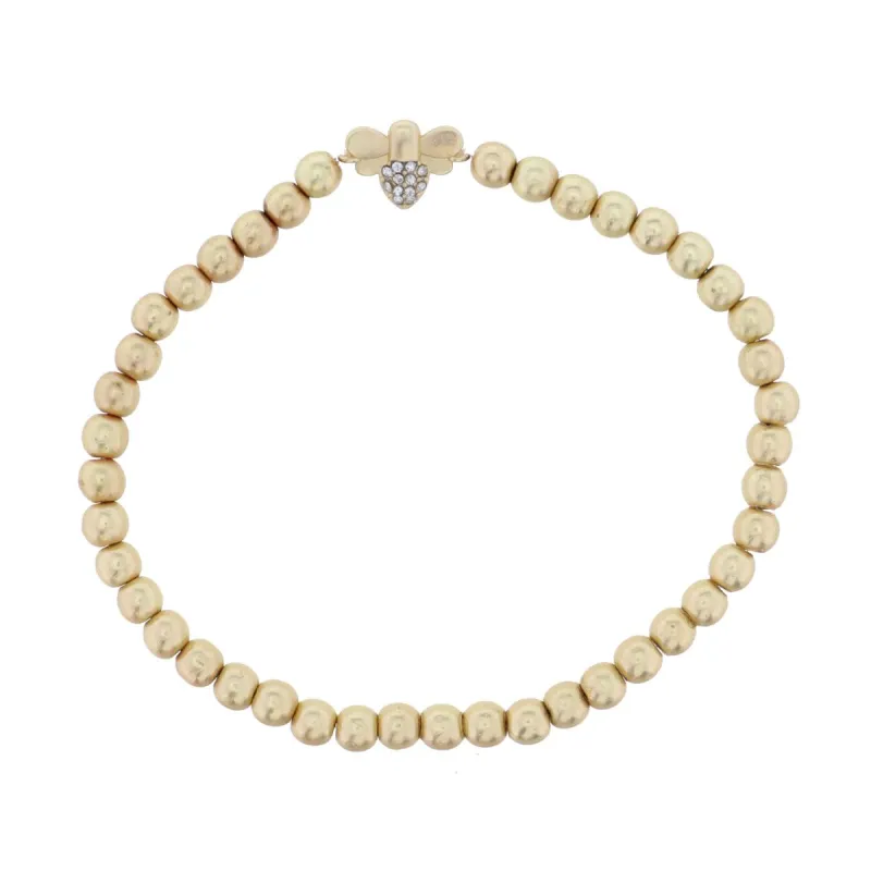 Bee with Crystal Body Bracelet sold by Charming Charlie