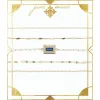 5 Layer with Sapphire Stone Encased in Gold Plate Bracelet sold by Charming Charlie