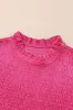 Smocked Round Neck Long Sleeve Dress sold by Charming Charlie