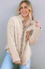 Leopard Snap Down Pocketed Collared Neck Jacket sold by Charming Charlie