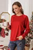 Round Neck Long Sleeve Sweatshirt sold by Charming Charlie