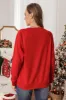 Round Neck Long Sleeve Sweatshirt sold by Charming Charlie