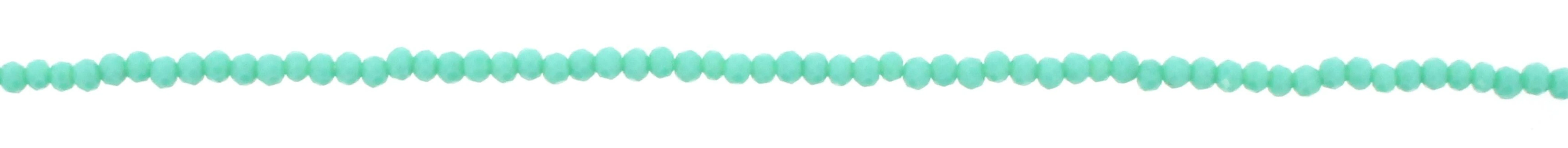 18" Mint Beaded Delicate Layering Necklace, 3" Ext. sold by Charming Charlie