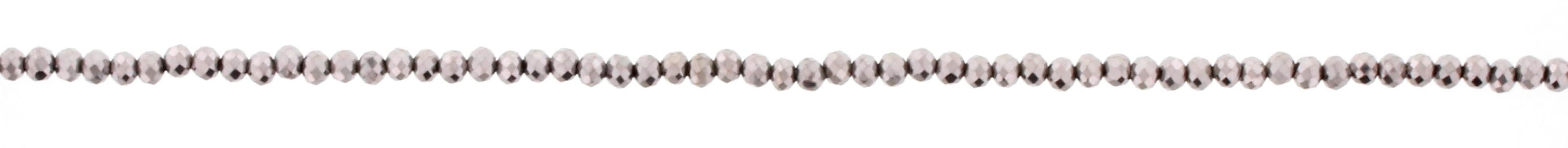 18" Metallic Beaded Delicate Layering Necklace, 3" Ext. sold by Charming Charlie