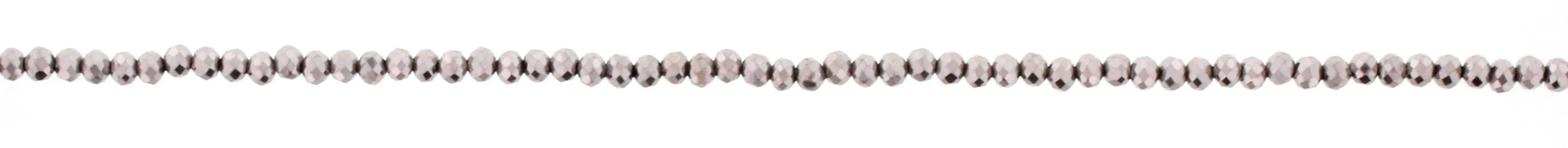 18" Metallic Beaded Delicate Layering Necklace, 3" Ext. sold by Charming Charlie