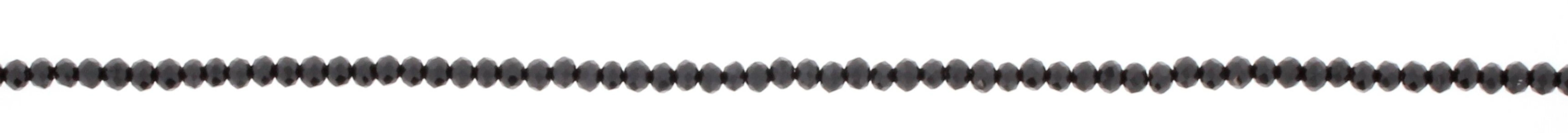 18" Jet Beaded Delicate Layering Necklace, 3" Ext. sold by Charming Charlie