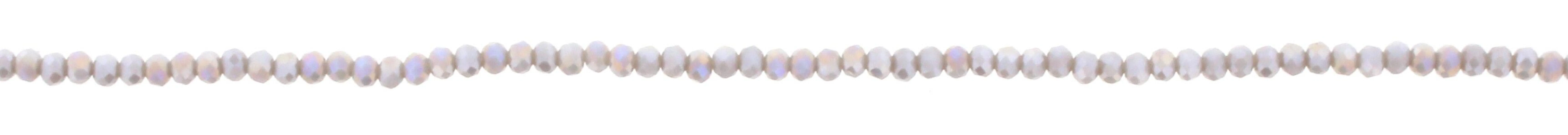 18" Grey Beaded Delicate Layering Necklace, 3" Ext. sold by Charming Charlie