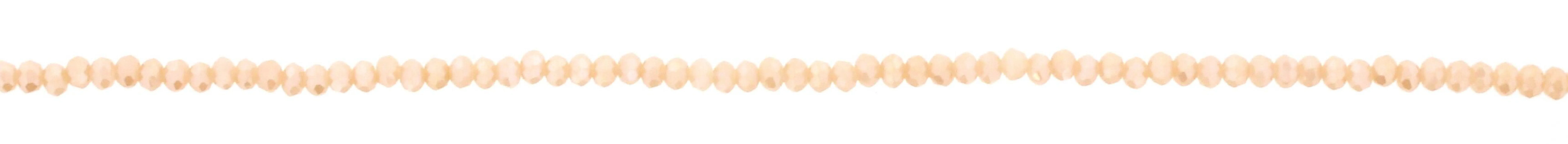 18" Champagne Beaded Delicate Layering Necklace, 3" Ext sold by Charming Charlie