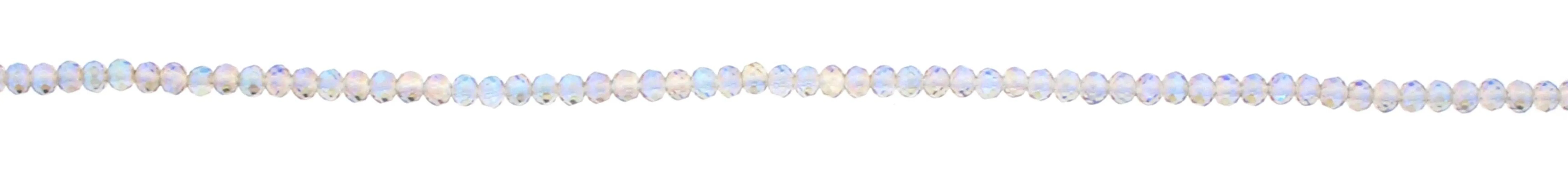 18" AB Blue Beaded Delicate Layering Necklace, 3" Ext. sold by Charming Charlie