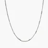 16" Silver Flat Rectangle Station Necklace, 3" Ext. sold by Charming Charlie