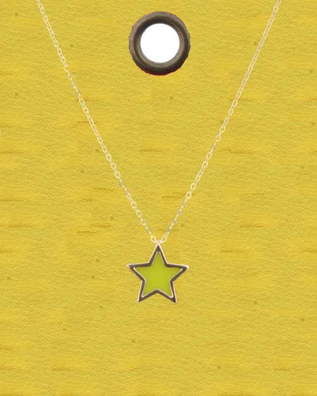 16" Gold Chain Necklace with Yellow Star, 3" Ext. sold by Charming Charlie
