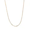 16" Gold Flat Rectangle Station Necklace, 3" Ext. sold by Charming Charlie