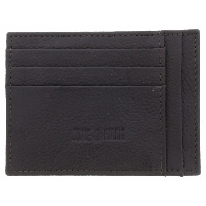 Dark Brown Card Holder made by Charming Charlie