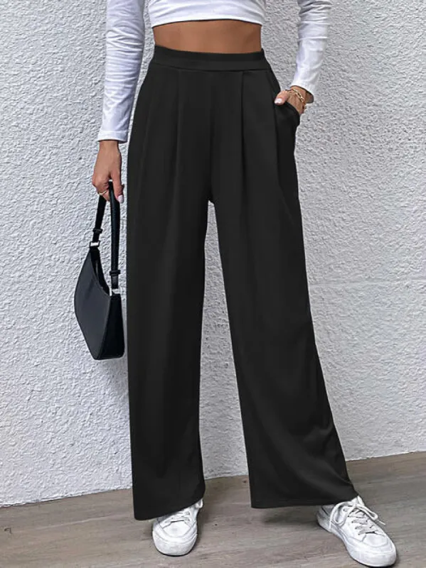 High Waist Straight Pants sold by Charming Charlie