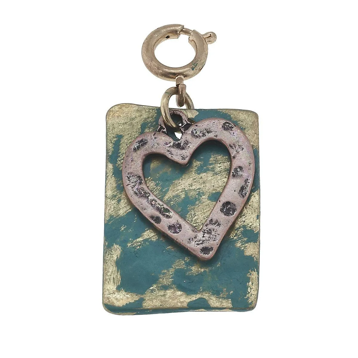 Copper Heart Charm sold by Charming Charlie