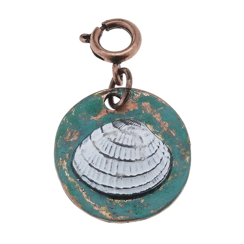 2-Tone Shell Charm sold by Charming Charlie