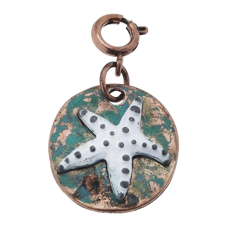 2-Tone Starfish Charm sold by Charming Charlie