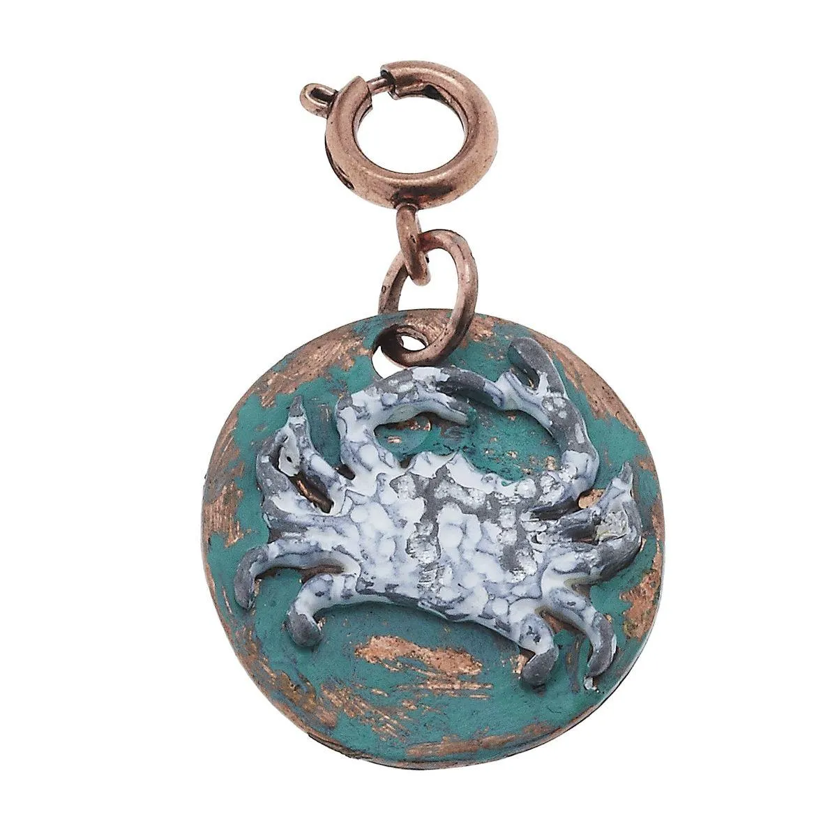 2-Tone Crab Charm sold by Charming Charlie