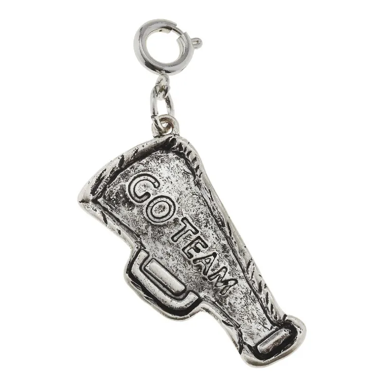 Antique Gold Megaphone Charm sold by Charming Charlie