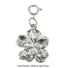Antique Silver Flower Charm sold by Charming Charlie